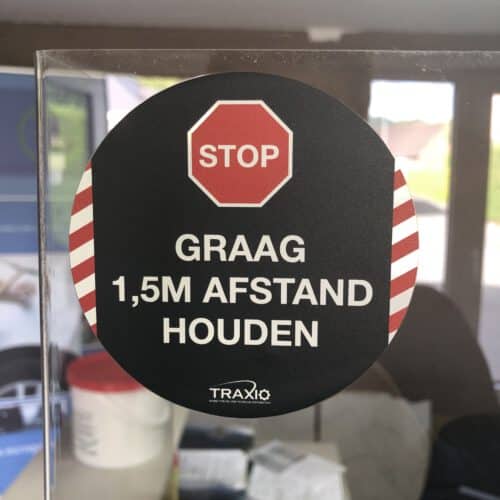 signalisatie stickers
